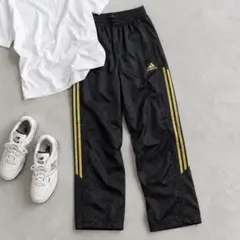 adidas アディダス　ジャージ　パンツ　M ランニング　黒