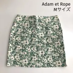 Adam et Rope 花柄 ミニスカート タイトスカート Mサイズ