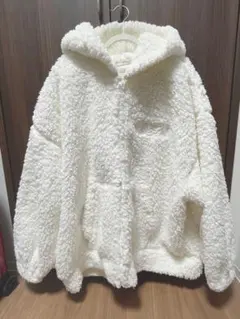 ジェラートピケ キャスパーコラボ ボアパーカー gelato pique