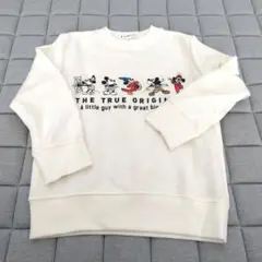 GLOBAL WORK ミッキー トレーナー 子供Mサイズ