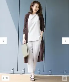 【浅見れいなさん着用】Fluid Back Satin ドロストパンツ