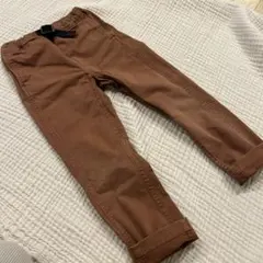 GRAMICCI ブラウン　パンツ　110cm 細身　古着