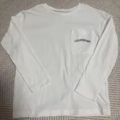 西松屋 ELFINDOLL 長袖カットソー Tシャツ 白 120 ロンT