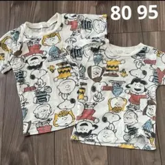 Tシャツ 半袖 姉弟 兄弟 姉妹 ロゴ 80 90 トップス ベビーのサムネイル