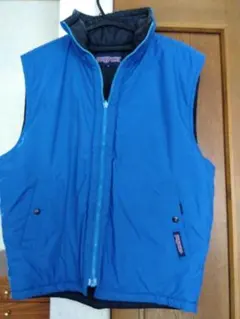 Jansport 青 ベスト Mサイズ（USA サイズ）＊thermolite