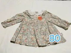 デイブベラ　小花柄レース　チュニック　80