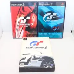 【PS2】ソフト 3点 グランツーリスモ3・4・Concept