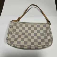 ルイヴィトン ポシェット アクセソワール ダミエアズール アクセサリーポーチ
