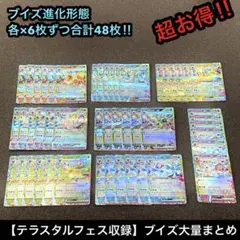 ブイズex RR進化形態コンプ8種各6枚ずつ　合計48枚まとめ