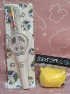 キスマイ　マスコット　ペンラ　ツアーグッズ　ワールドセット