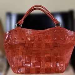 本革 トートバッグ❤️オーストリッチ ❗️