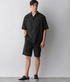 グローバルワーク　ハーフパンツ　ブラック　S