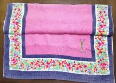 Yves Saint Laurent 花柄バスタオル