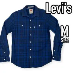 リーバイス●ネルシャツ M Levi's プリントネル