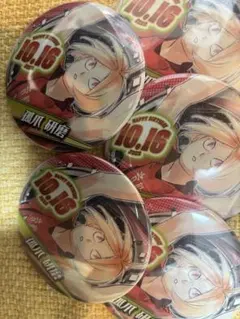 孤爪研磨　バースデー缶バッチ2022 ハイキュー‼︎5個