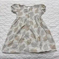 tete a tete 花柄コットンワンピース 90cm