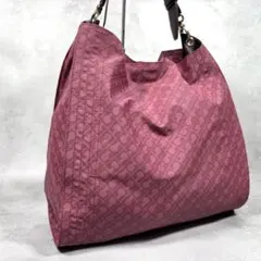 ✨美品✨ゲラルディーニ ソフティ トートバッグ ピンク A4 軽量 イタリア製