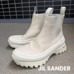 JILSANDER 37 チェルシーブーツ 厚底 Vibram オフホワイトのサムネイル