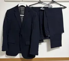 FABRIC TOKYO MODEL X ネイビーツイル ツーパンツ スーツ