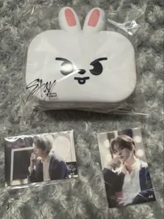 スキズ　オンラインくじ　D賞 ミニボックス　ステッカー リノ