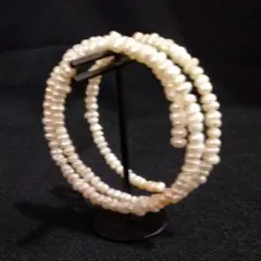 淡水パールブレスレット