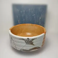 ZZ114 茶碗 紅志野 桃山作 紙箱 茶道具 古物 - メルカリ