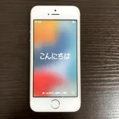 美品 iPhone SE (第1世代) SIMフリー　シルバー　64GB