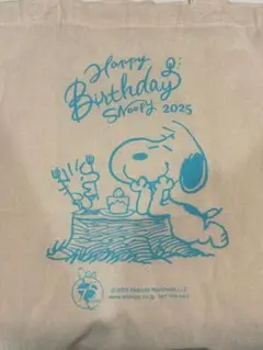 【75周年】スヌーピー トートバッグ