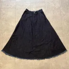 チャオパニックティピー　デニムロングスカート　フレア