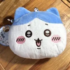 ちいかわ ぬいぐるみ パスケースポーチ ハチワレ 新品未使用タグ付き