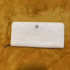 CASTELBAJAC/カステルバジャック/長財布/型押し/牛革/ホワイトのサムネイル