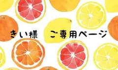 きい様　ご専用ページ
