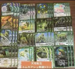 天地転世/緑　ユムカアシュ3コンセット　16種48枚