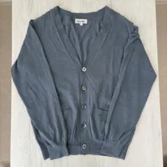 steven alan スティーブンアラン カシミアカーディガン ブルーグレー