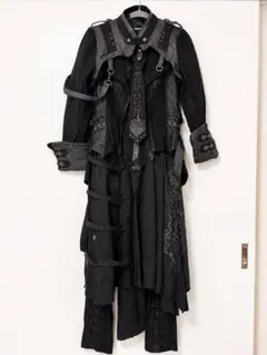 OZZ CROCE Lace-Up Ruffle Long Dress 646 - メルカリ
