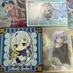 ホロライブ　天音かなた　等身イラスト　ジョイポリス　トレーディング　ミニ色紙 ホロライブ×ジョイポリス トレーディングミニ色紙 天音かなた - メルカリ