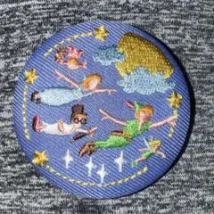 ディズニー ピーターパン 刺繍 缶バッジ 第1弾のサムネイル