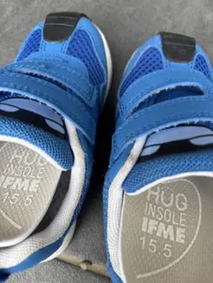 IFME キッズシューズ 15.5cm 青