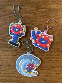 ミャクミャクキーホルダー3点セット