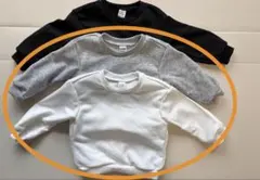 ベビー トレーナー 3色セット