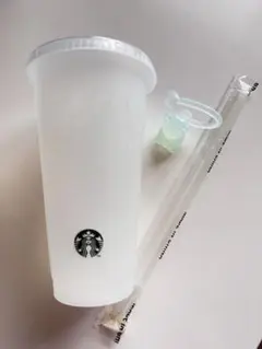 【新品】スタバ　2025 カラーチェンジングリユーザブルカップ　緑