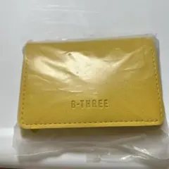 B-THREE 三つ折り財布 イエロー コンパクトウォレットのサムネイル