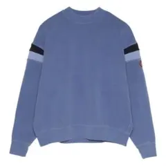 【C.E/CAVEMPT】OVERDYE B.W. RIB CREW NECK
