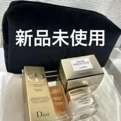 【新品未使用】ディオールプレステージスキンケアコフレベルベットポーチ付き