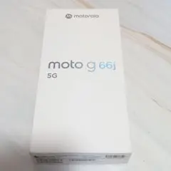 新品未使用 moto g 66j 5G 本体 SIMフリー ブラック スマホ本体