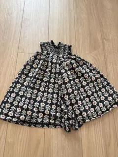 NEXT フラワープリント ノースリーブワンピース(ズボン)12-18ヶ月