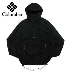 Columbia アノラックパーカー ブラック ドローコード付 テック系 y2k