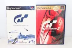 【PS2】ソフト 2点 グランツーリスモ3 A-spes/グランツーリスモ4