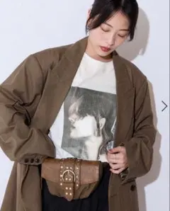 【完売商品】ジーナシス　ROCK フォトクラックBIG TEE ロックTEEのサムネイル
