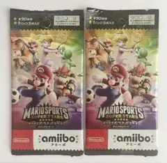 マリオスポーツ スーパースターズ amiiboカード アミーボ 2パック